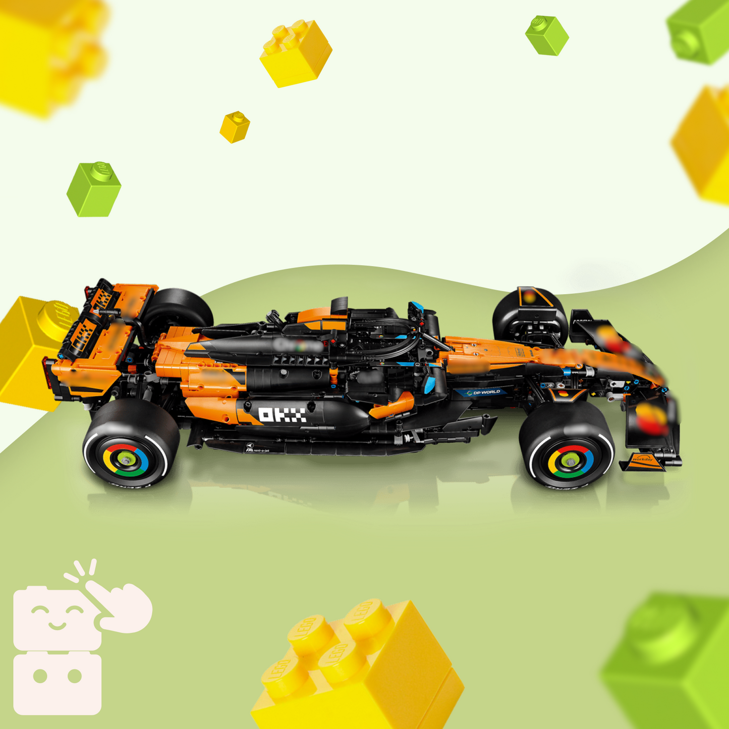 McLaren MCL39 - Fórmula 1 (1675 peças)