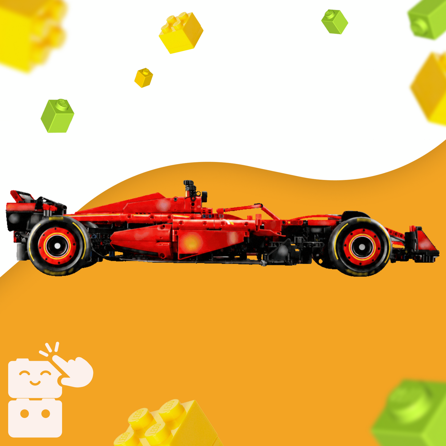 Ferrari SF24 - Fórmula 1 (1361 peças)