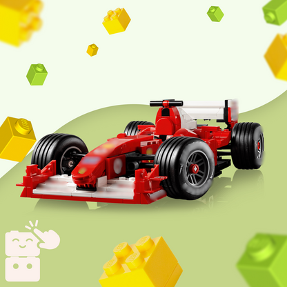 Ferrari F2004 - Michael Schumacher Fórmula 1 (735 peças)