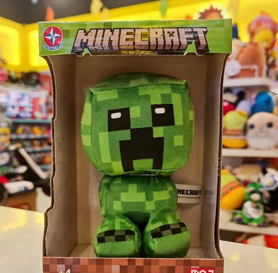 Pelúcia - Creeper Minecraft - A minha loja