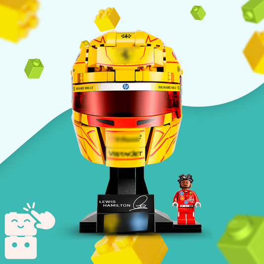 Capacete do Lewis Hamilton (884 peças)