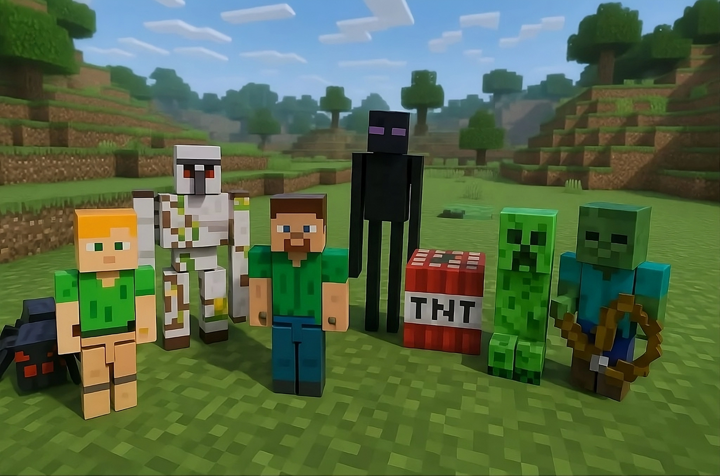 Kit Minecraft (19 peças)