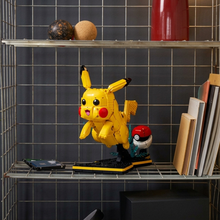 Pokémon - Pikachu e Pokebola (2050 peças) - imagem desc 6