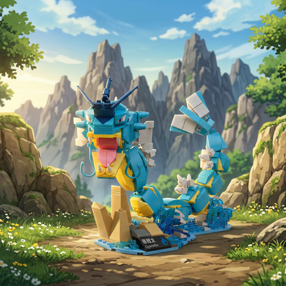 Pokémon - Gyarados (481 peças) - imagem desc 8