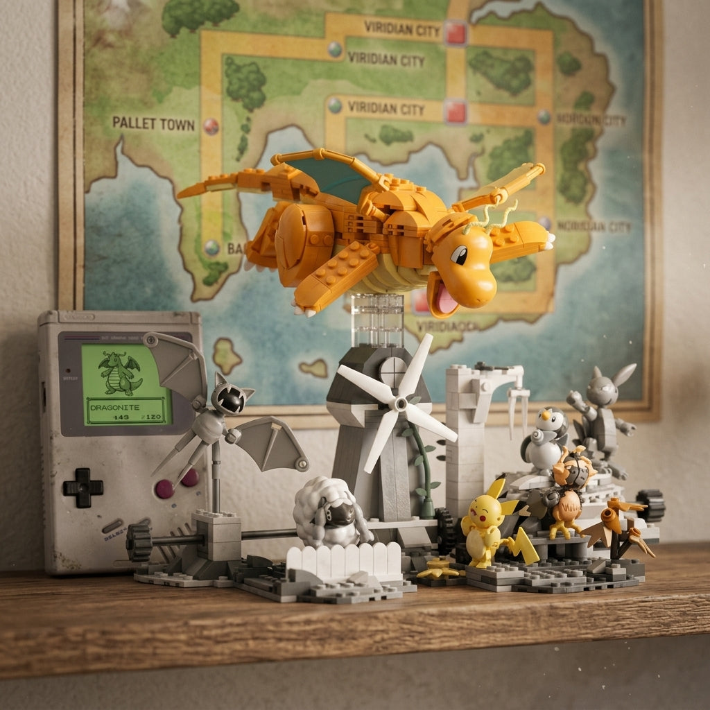 Pokemon - Dragonite (388 peças) - imagem desc 8