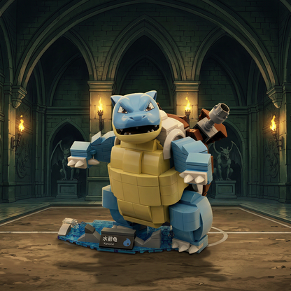 Pokémon - Blastoise (385 peças) - imagem desc 9