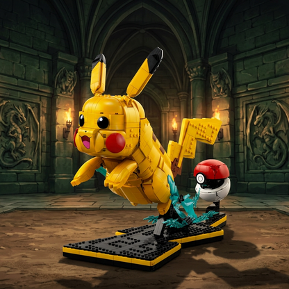 Pokémon - Pikachu e Pokebola (2050 peças) - imagem desc 18