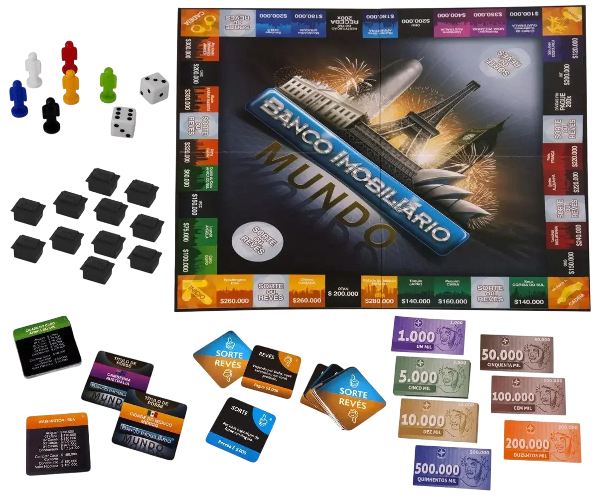 Banco Imobiliário Mundo - A minha loja