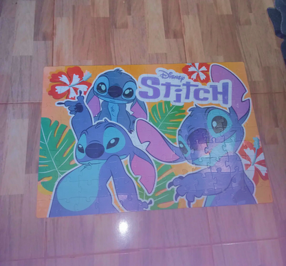 Quebra-cabeça - Stitch - 120 peças - A minha loja