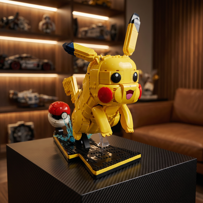 Pokémon - Pikachu e Pokebola (2050 peças)