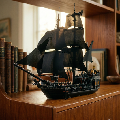 Navio Pirata Negro (875 peças)