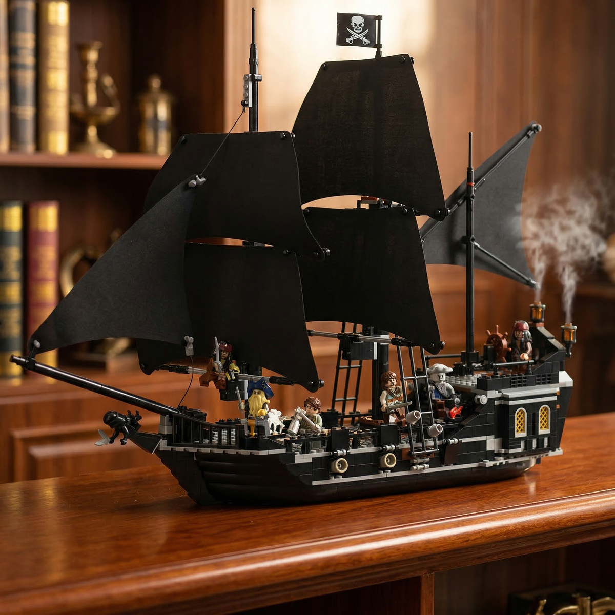 Navio Pirata Negro (875 peças)