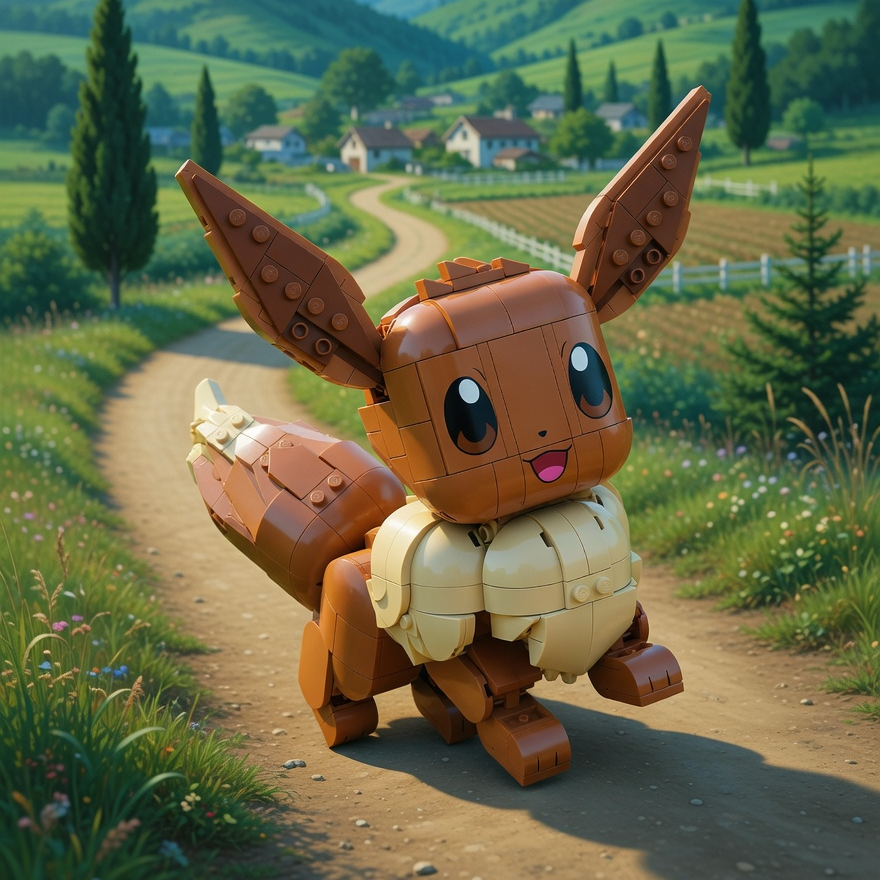 Pokémon - Eevee (587 peças)
