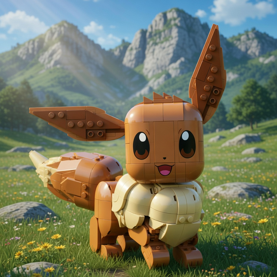 Pokémon - Eevee (587 peças)
