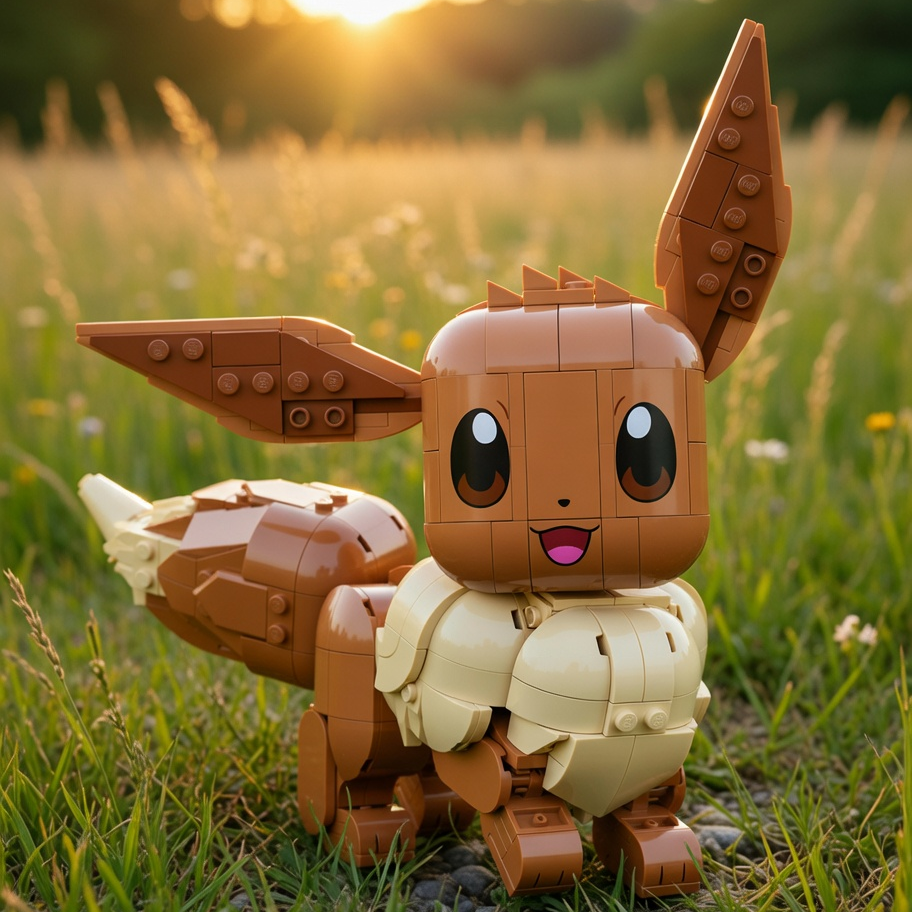 Pokémon - Eevee (587 peças)
