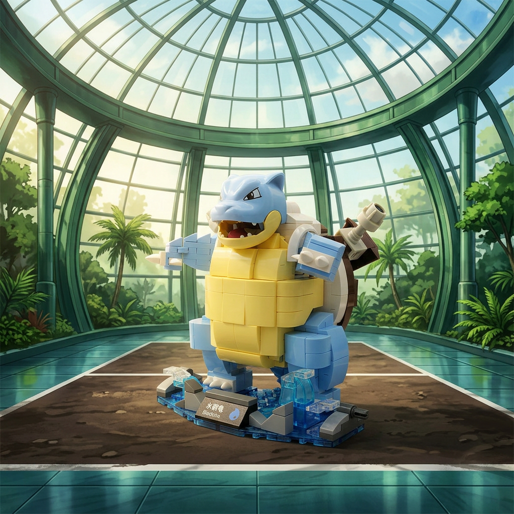 Pokémon - Blastoise (385 peças)