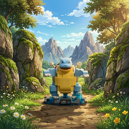 Pokémon - Blastoise (385 peças)