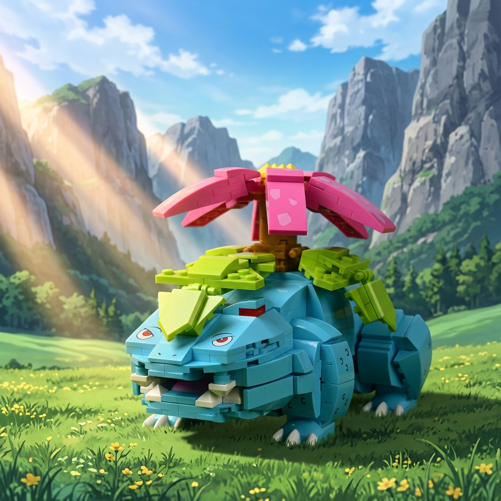 Pokémon - Venusaur (497 peças)