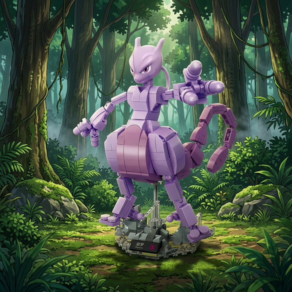 Pokémon - Mewtwo (347 peças)