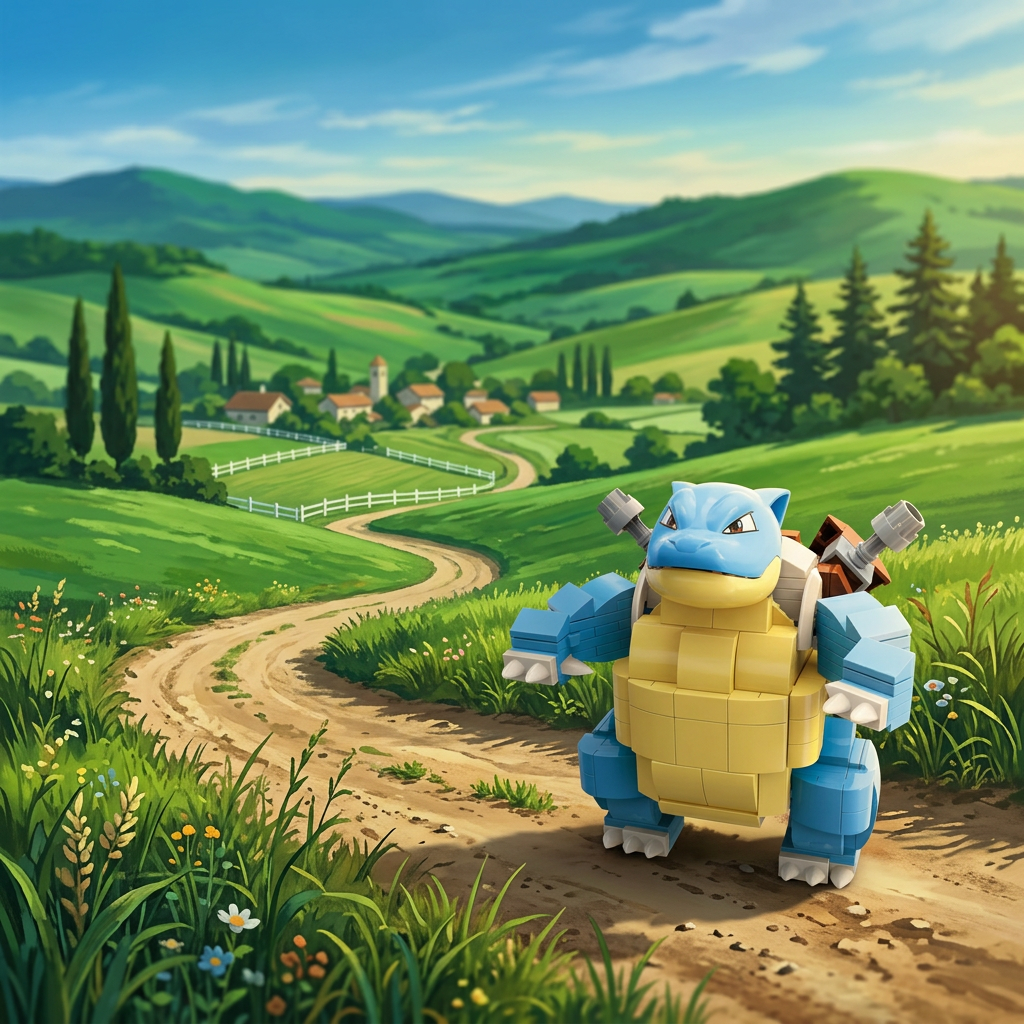 Pokémon - Blastoise (385 peças)