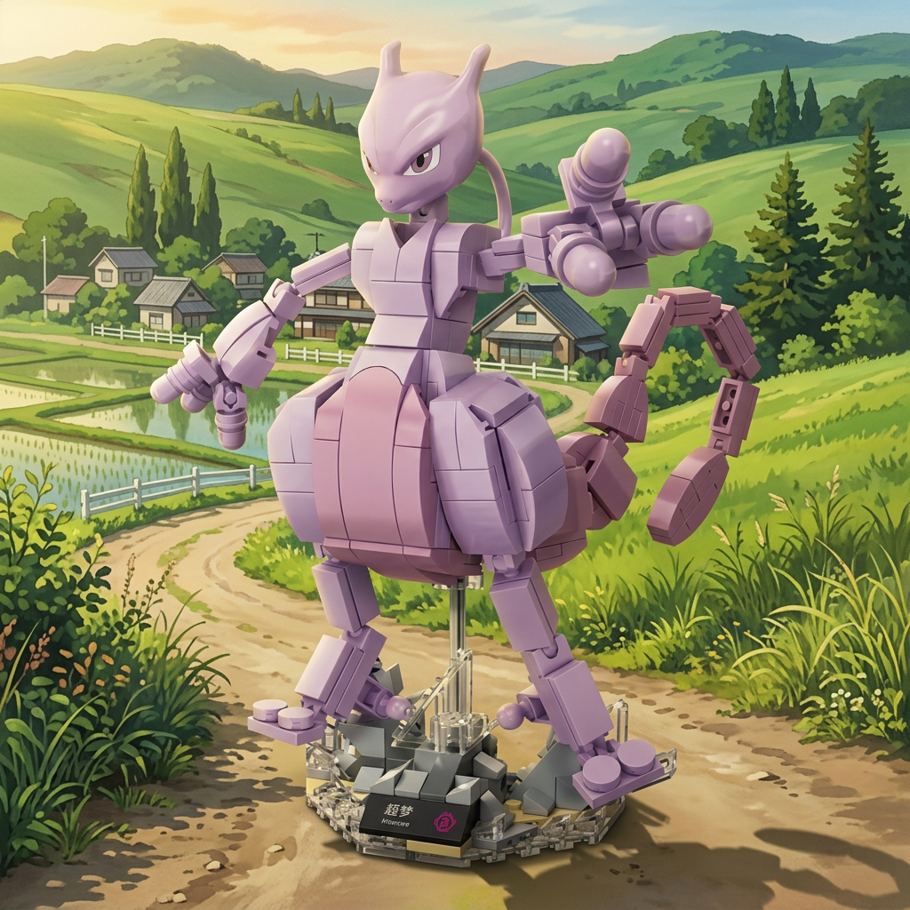 Pokémon - Mewtwo (347 peças)