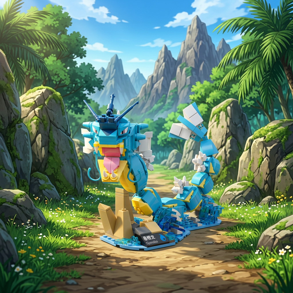 Pokémon - Gyarados (481 peças)