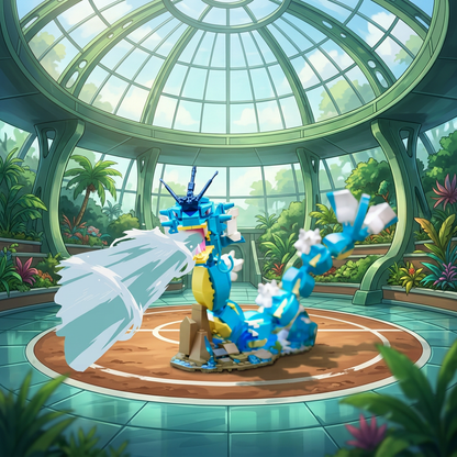 Pokémon - Gyarados (481 peças)