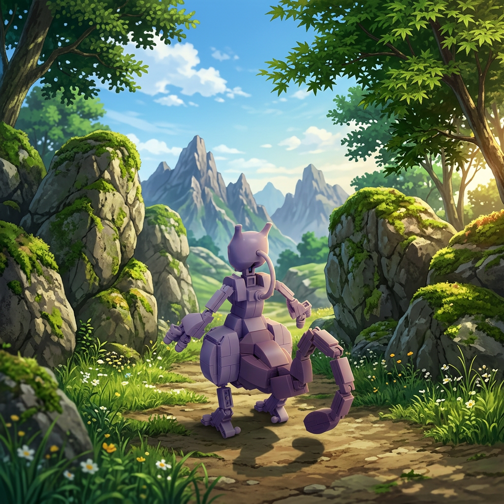 Pokémon - Mewtwo (347 peças)