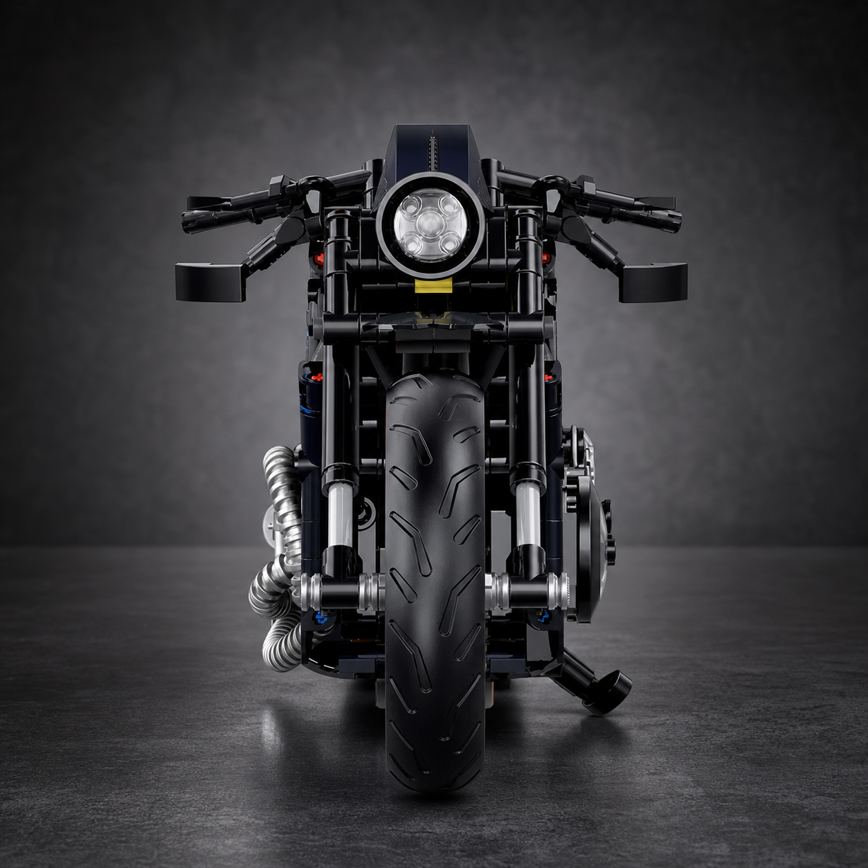 Harley Davidson Black Rod (562 peças) - imagem 1