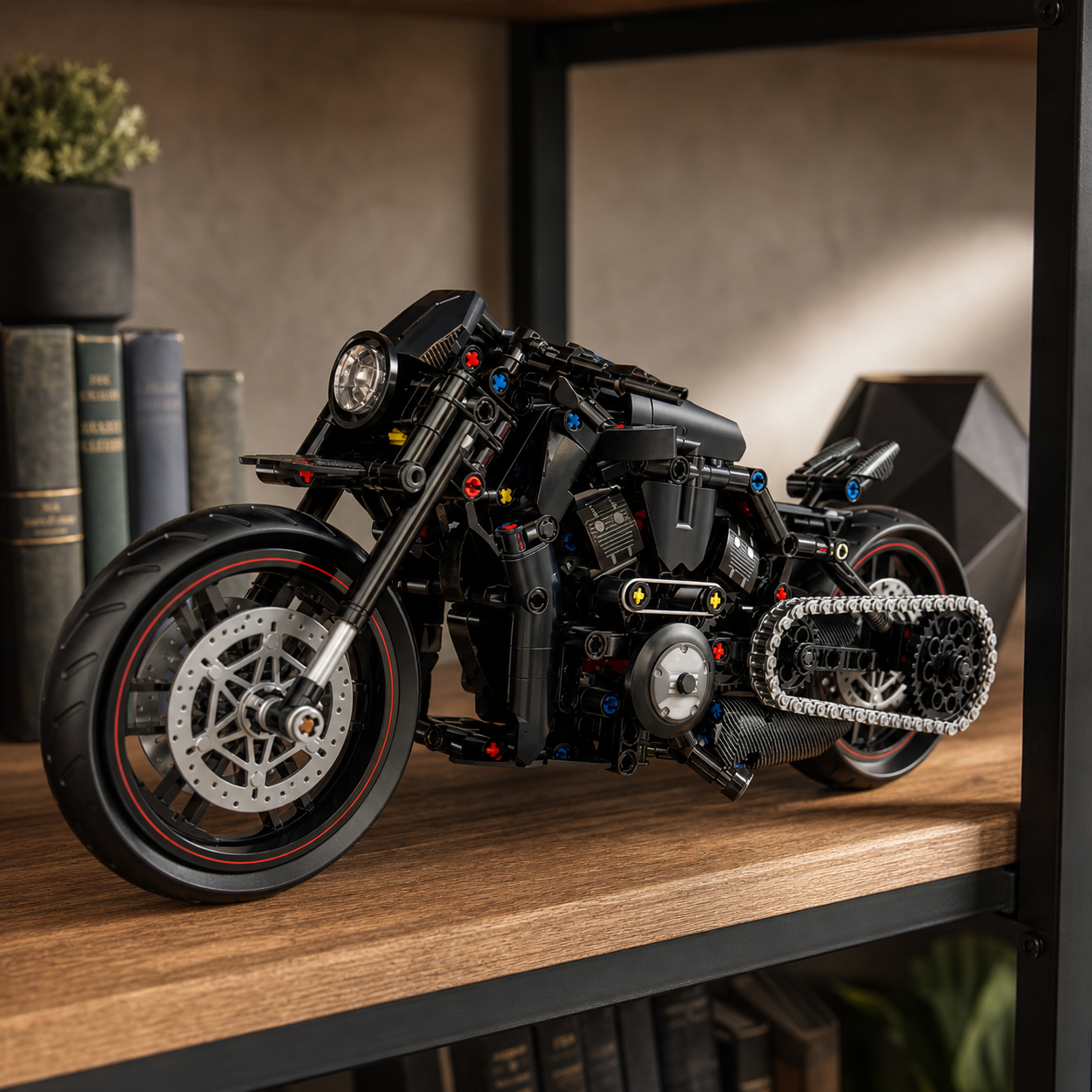 Harley Davidson Black Rod (562 peças) - imagem 2