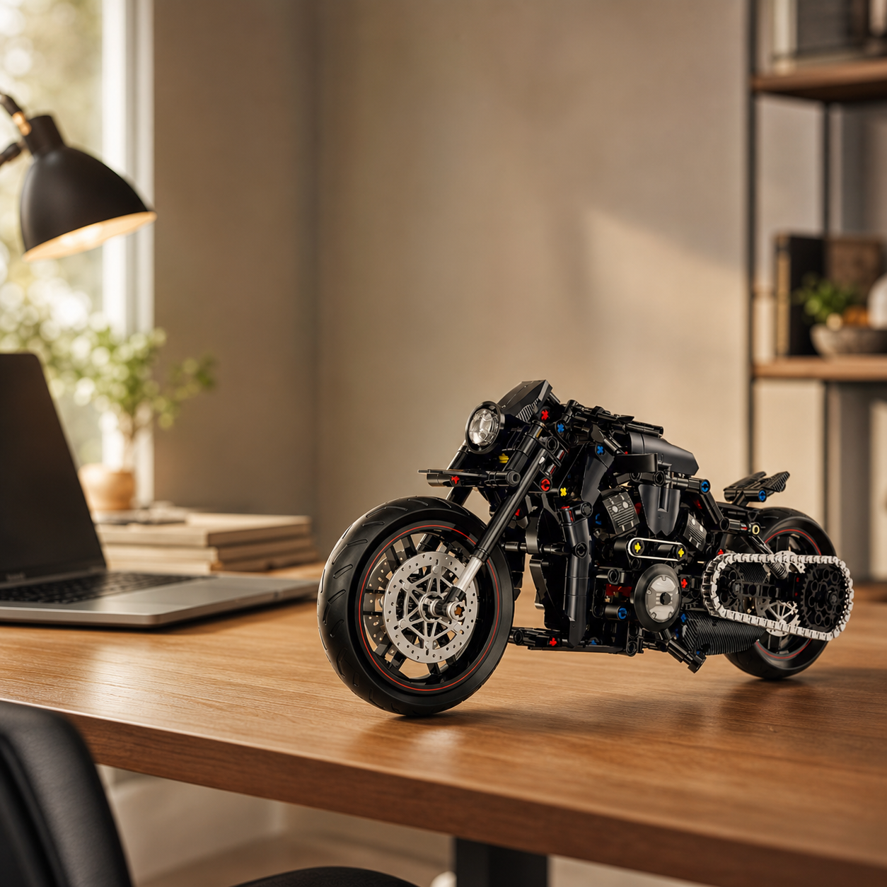 Harley Davidson Black Rod (562 peças) - imagem 4