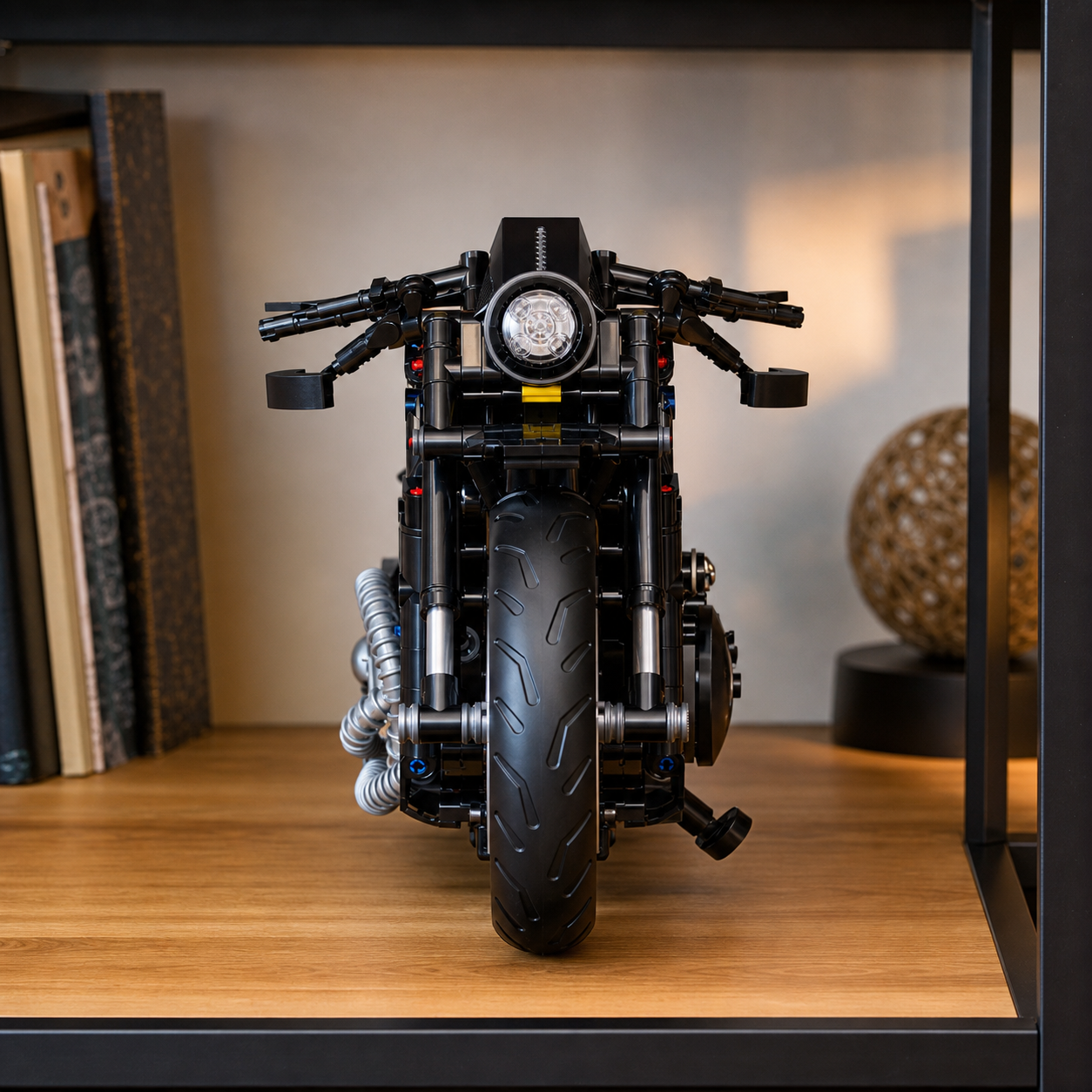 Harley Davidson Black Rod (562 peças) - imagem 7