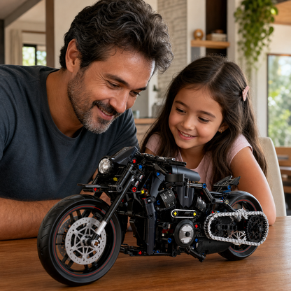 Harley Davidson Black Rod (562 peças) - imagem 9