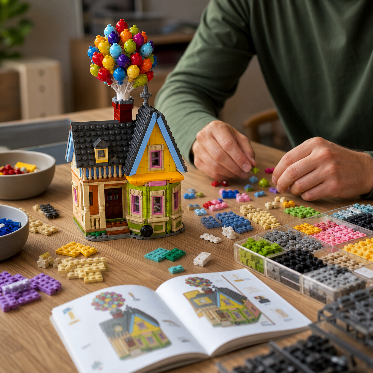 Casa de Up Altas Aventuras (598 peças)