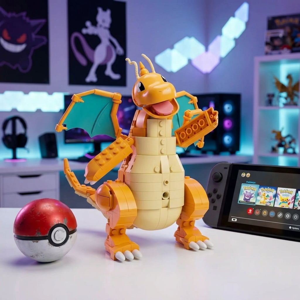 Pokemon - Dragonite (388 peças)