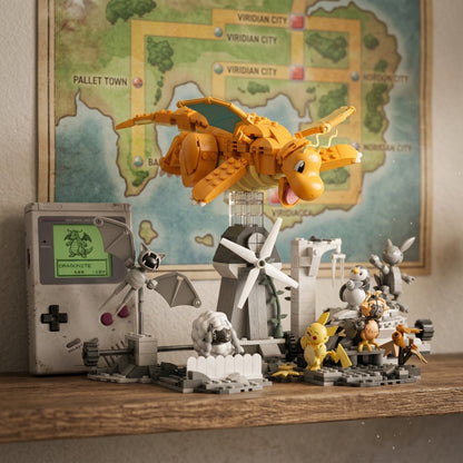Pokemon - Dragonite (388 peças)
