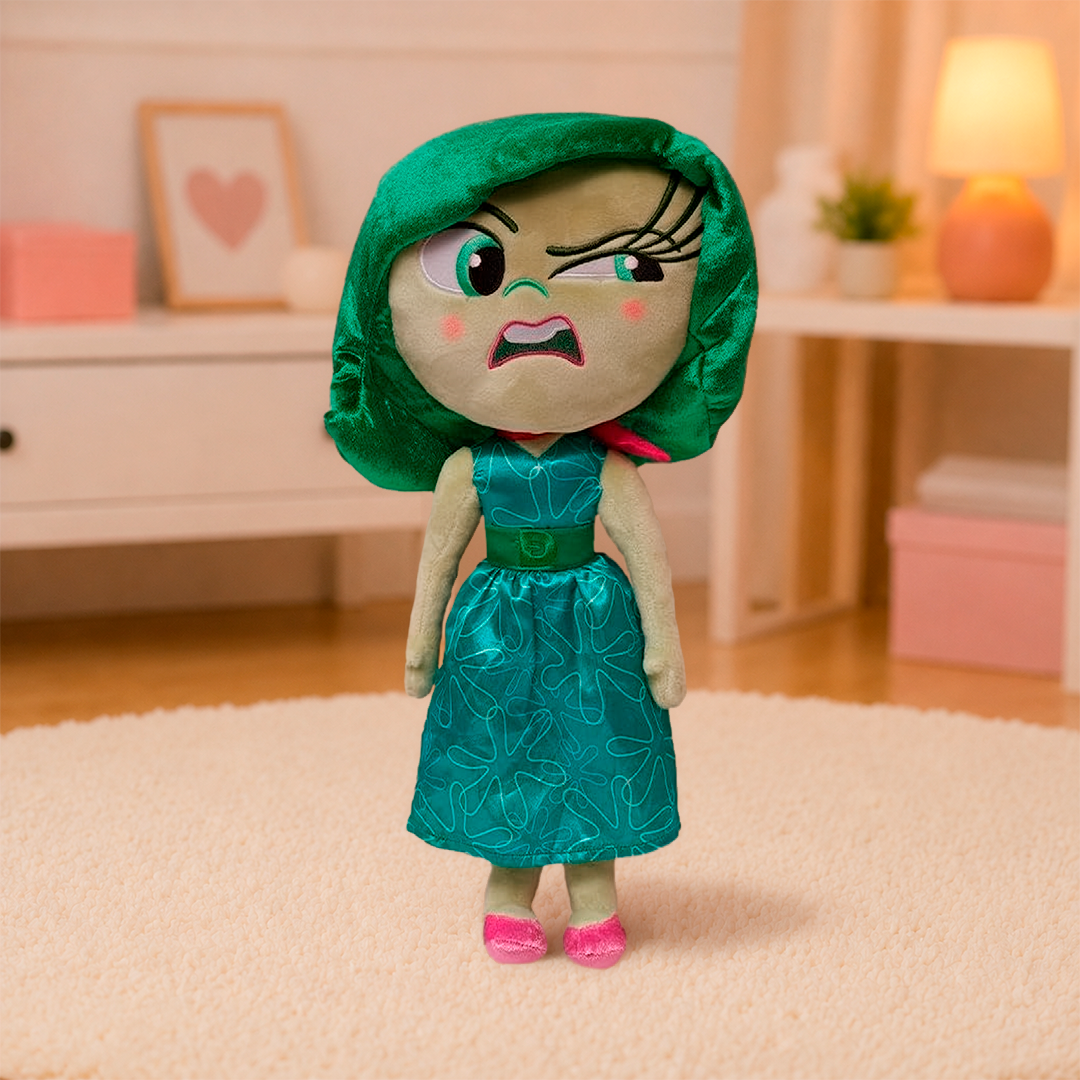 Disney Pelúcia Divertida Mente 2 - Nojinho 25cm - Imagem 6