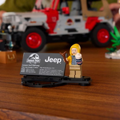 Jurassic Park - Jeep Wrangler (1924 peças)