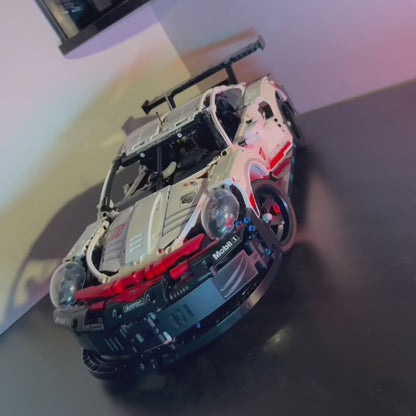 Porsche 911 RSR Branco (1580 peças)