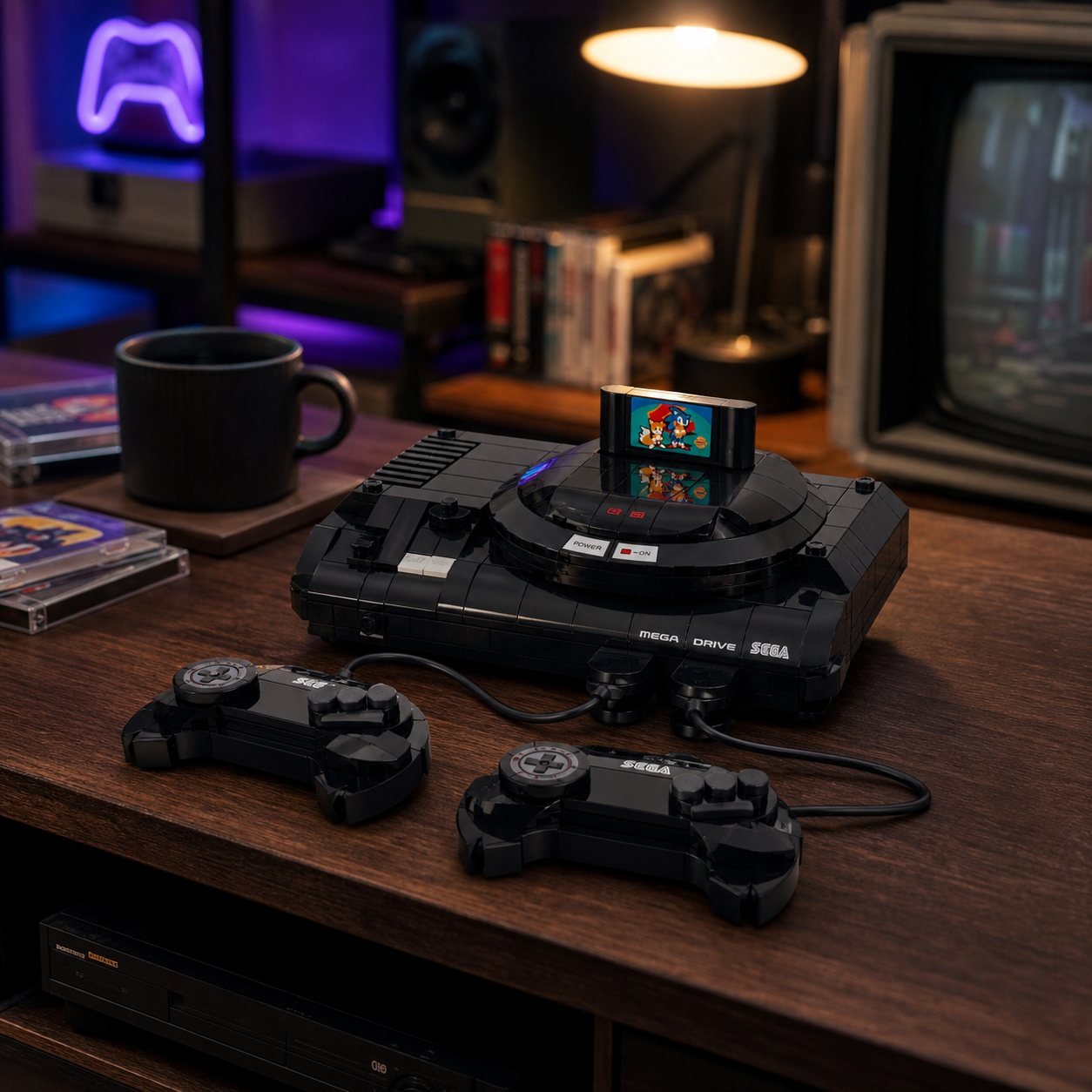 SEGA Genesis - Console (480 peças)