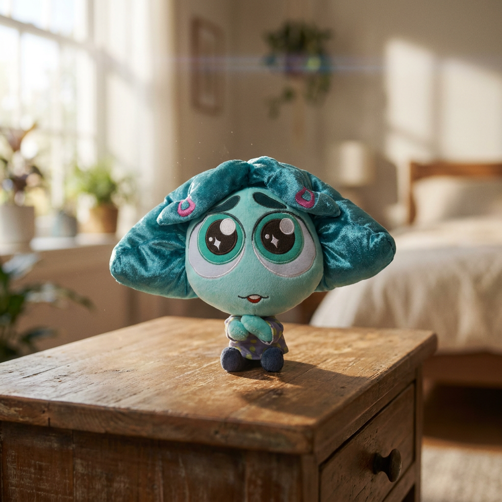 Disney Pelúcia Divertida Mente 2 - Inveja 23cm - Imagem 3